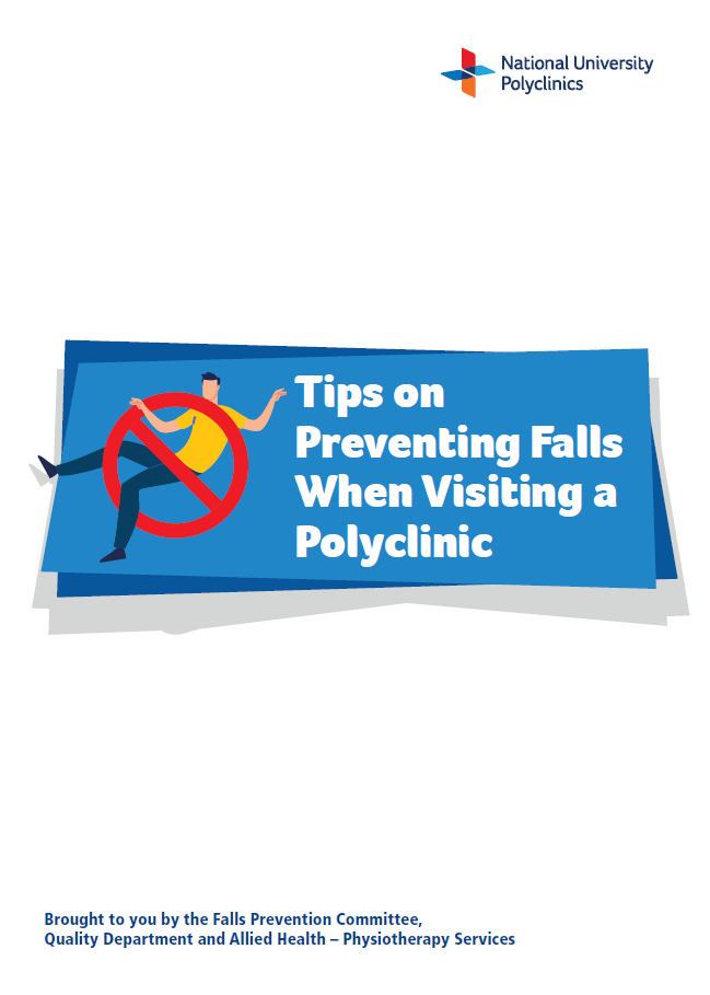 Tips on preventing falls when visiting a polyclinic